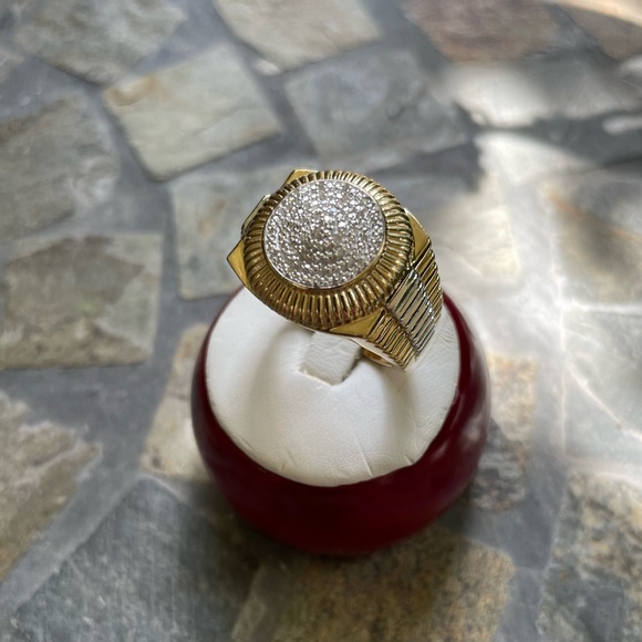 Diamond Sterling Silver Ring